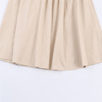 Belted Collared Midi Shirt Dress